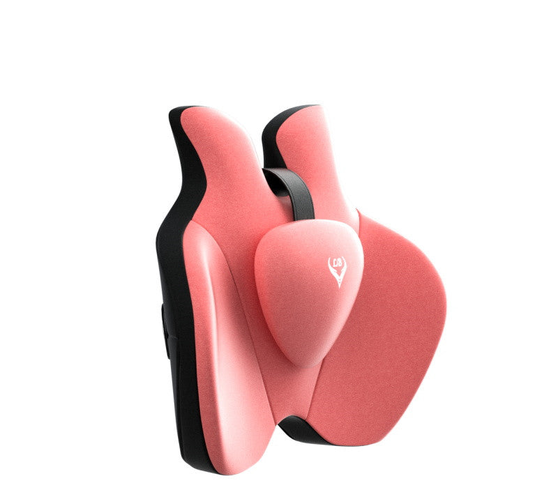 Premium Memory Foam Car Lumbar Support & Headrest Set