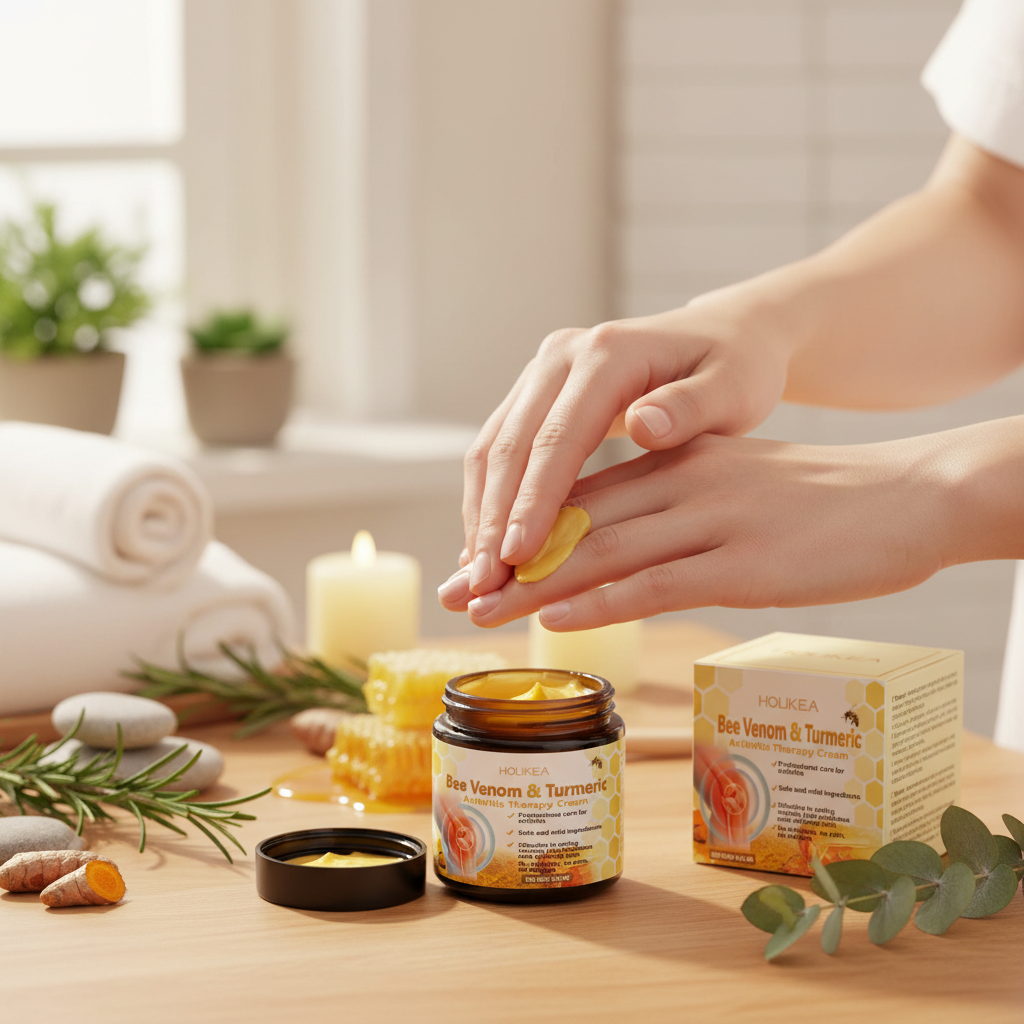 Arthritis Therapy Cream - In Use