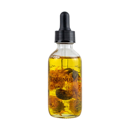 Dried Flower Massage Oil - Rose, Lavender & Osmanthus Aromatherapy Blend