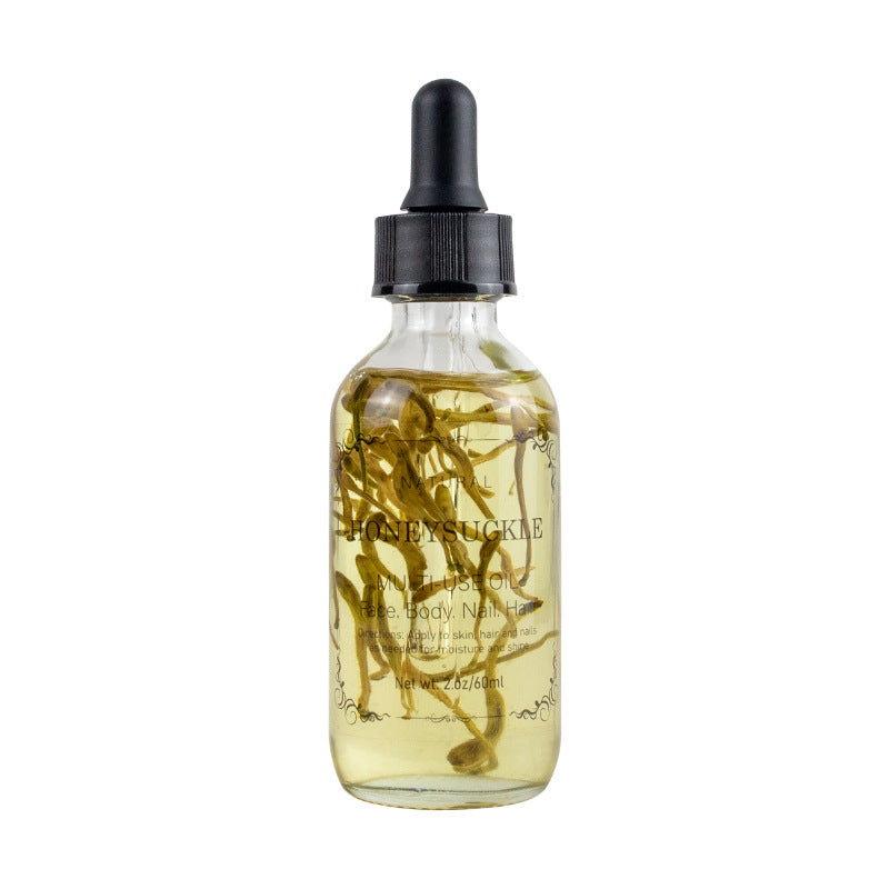 Dried Flower Massage Oil - Rose, Lavender & Osmanthus Aromatherapy Blend