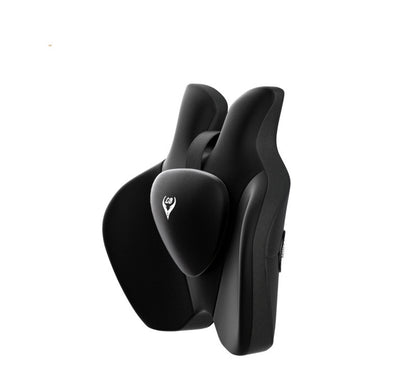 Premium Memory Foam Car Lumbar Support & Headrest Set