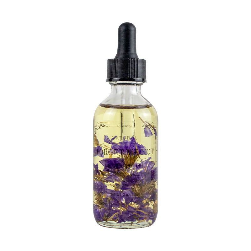 Dried Flower Massage Oil - Rose, Lavender & Osmanthus Aromatherapy Blend