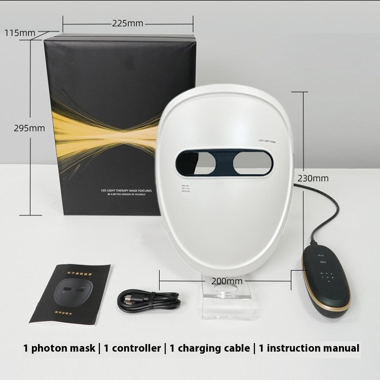 LED Face Mask - 7 Color Light Therapy for Anti-Aging & Skin Rejuvenation