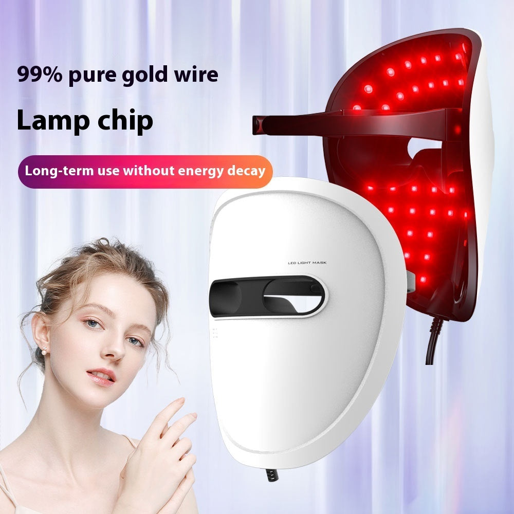 LED Face Mask - 7 Color Light Therapy for Anti-Aging & Skin Rejuvenation