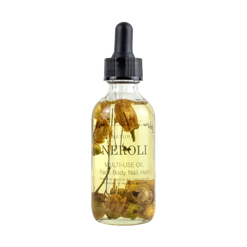 Dried Flower Massage Oil - Rose, Lavender & Osmanthus Aromatherapy Blend