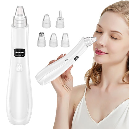 Electric Blackhead Remover Vacuum - Pore Cleaner & Acne Extraction Tool