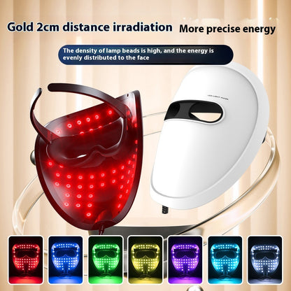LED Face Mask - 7 Color Light Therapy for Anti-Aging & Skin Rejuvenation
