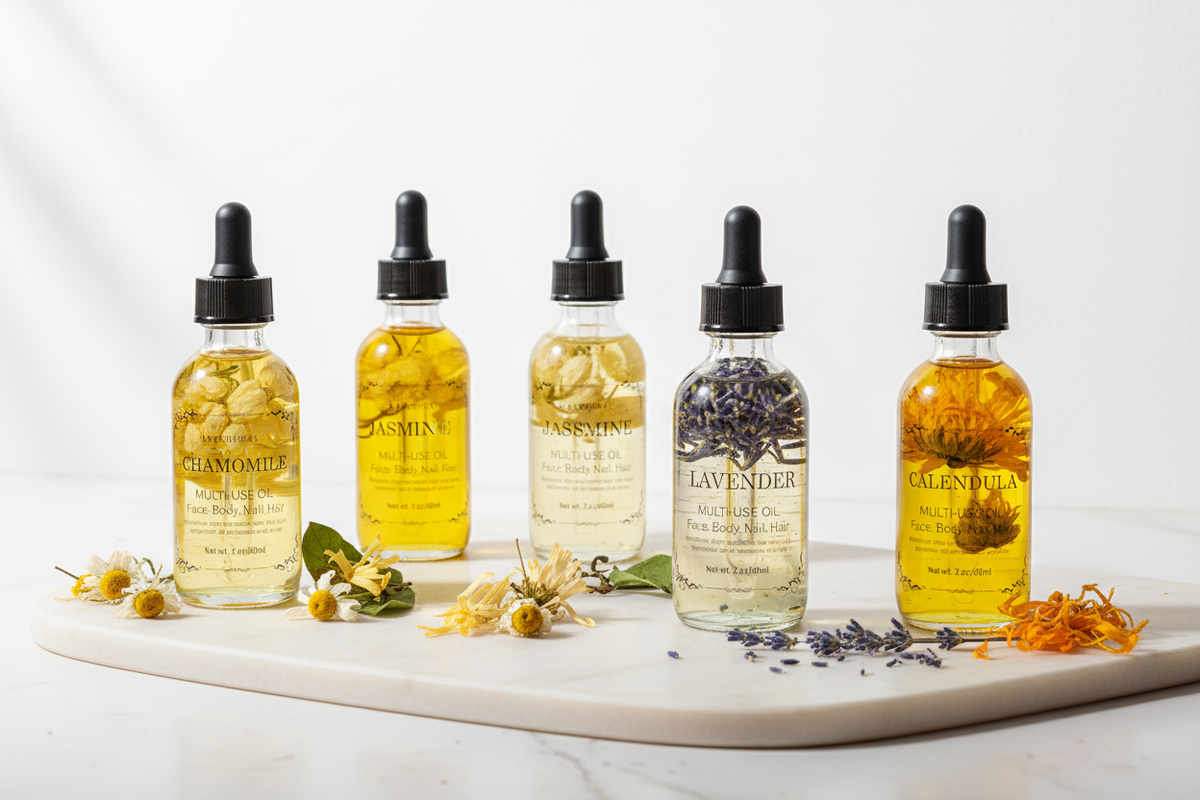 Dried Flower Massage Oil - Variant Collection