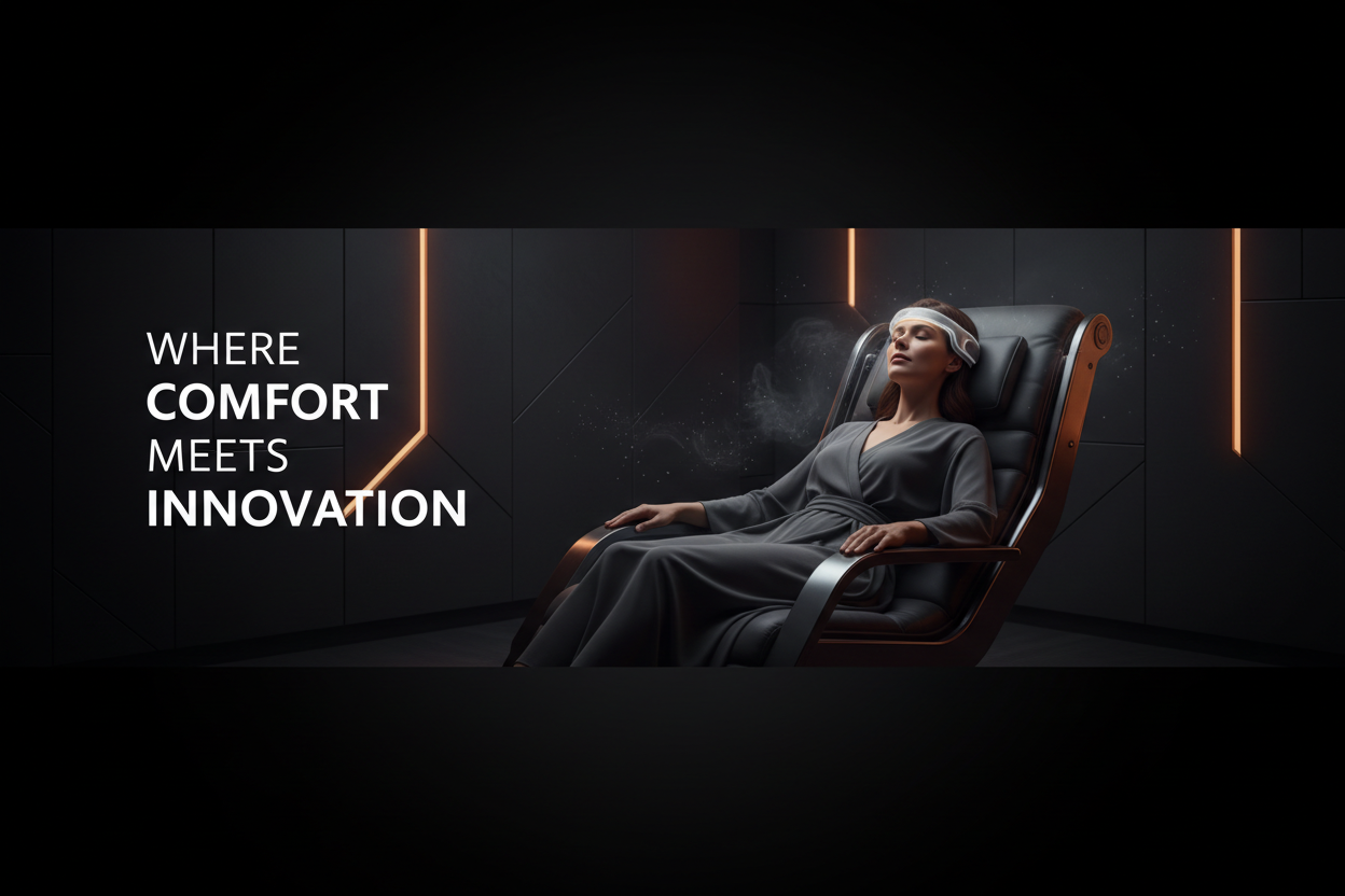 Massagera Dark Seamless Hero Banner